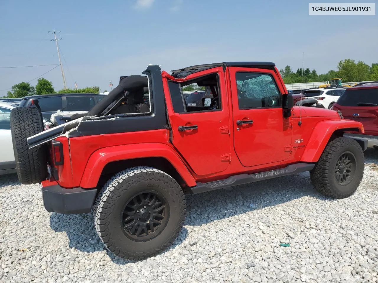 1C4BJWEG5JL901931 2018 Jeep Wrangler Unlimited Sahara