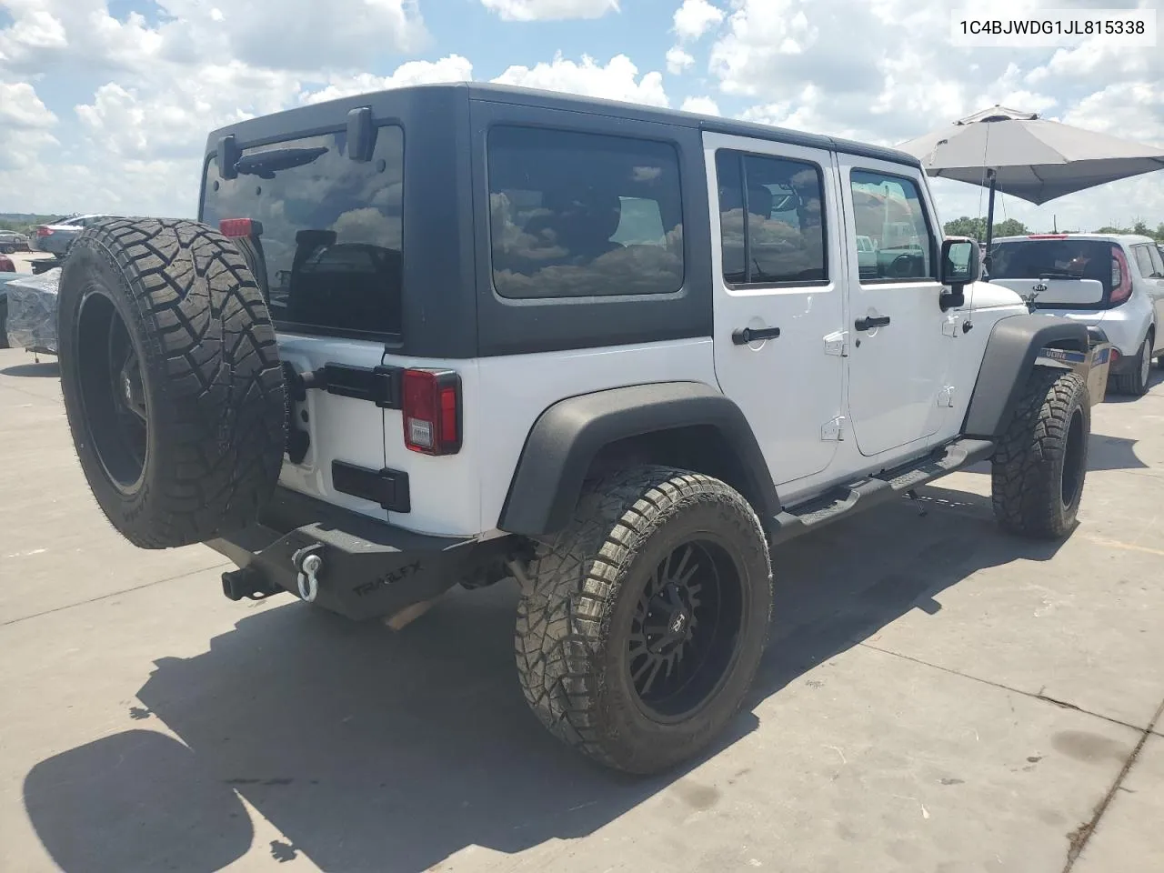 2018 Jeep Wrangler Unlimited Sport VIN: 1C4BJWDG1JL815338 Lot: 59849674