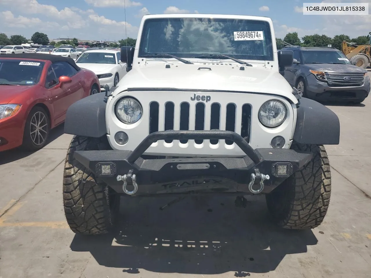 1C4BJWDG1JL815338 2018 Jeep Wrangler Unlimited Sport