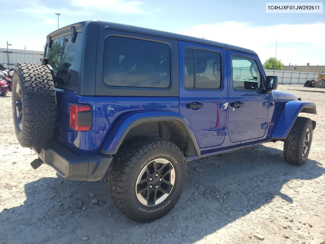 1C4HJXFG1JW292611 2018 Jeep Wrangler Unlimited Rubicon