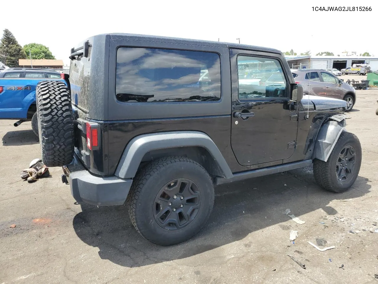 2018 Jeep Wrangler Sport VIN: 1C4AJWAG2JL815266 Lot: 60033344