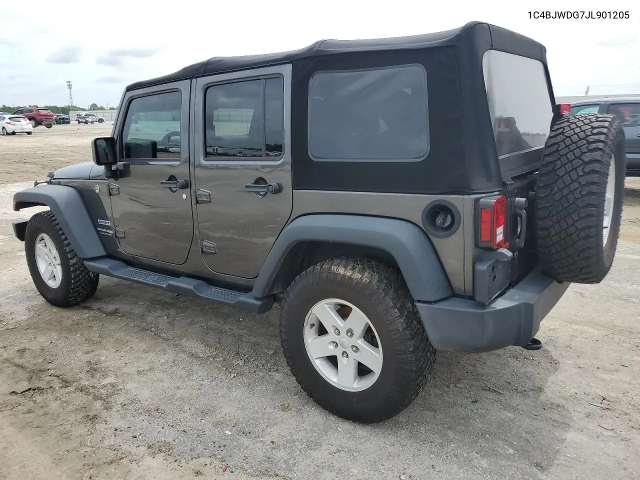 2018 Jeep Wrangler Unlimited Sport VIN: 1C4BJWDG7JL901205 Lot: 60219434