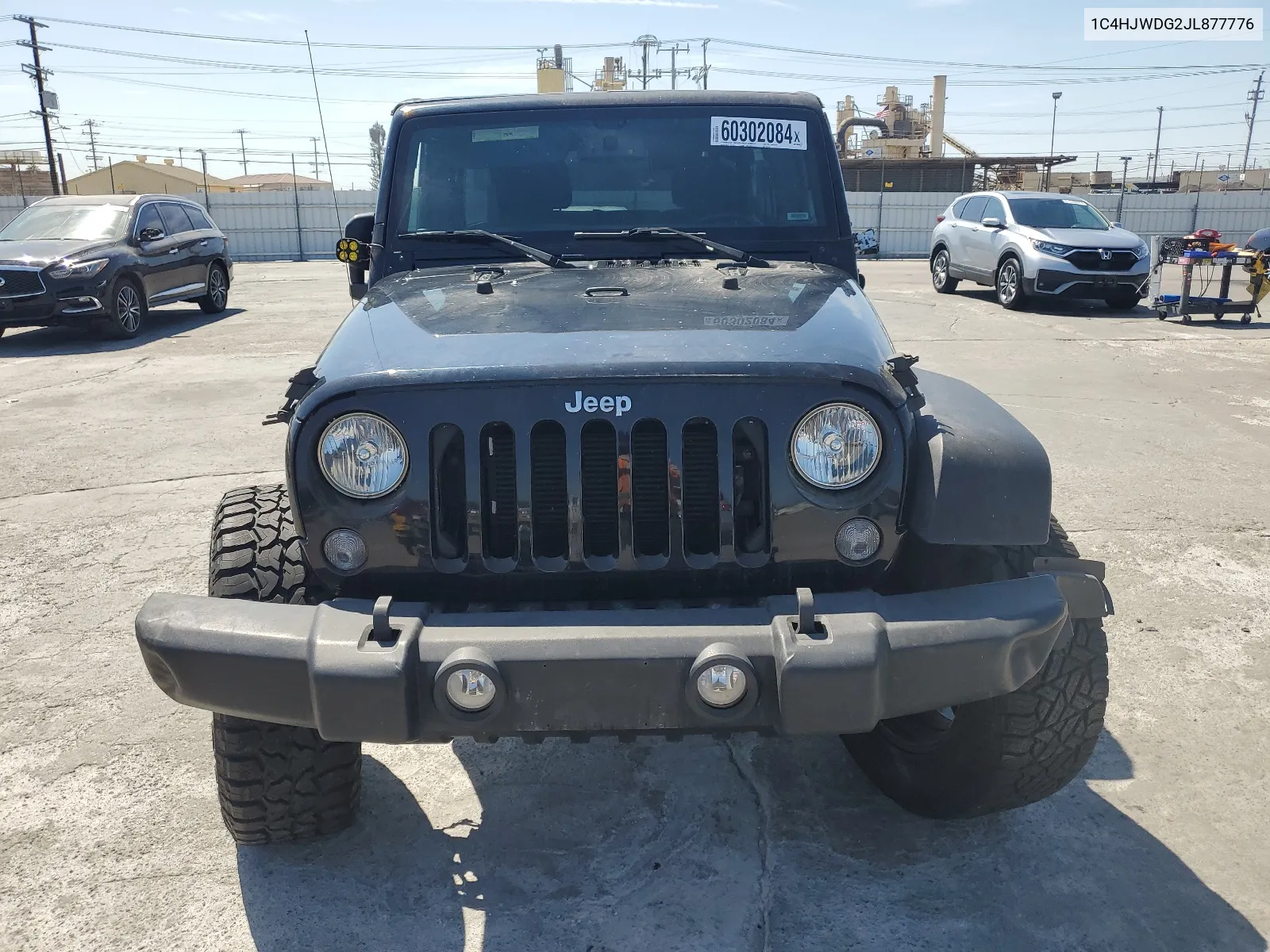 2018 Jeep Wrangler Unlimited Sport VIN: 1C4HJWDG2JL877776 Lot: 60302084