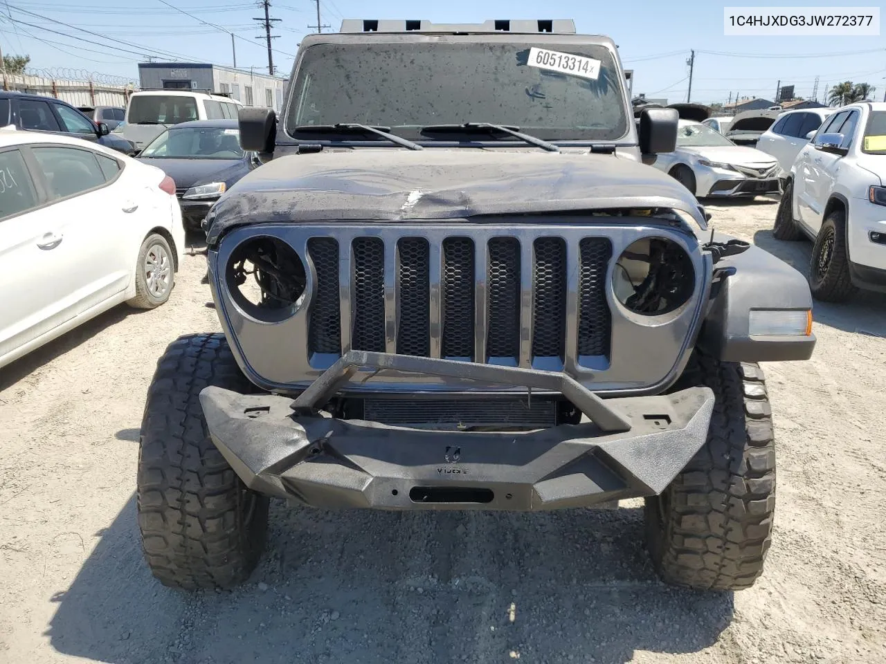 1C4HJXDG3JW272377 2018 Jeep Wrangler Unlimited Sport