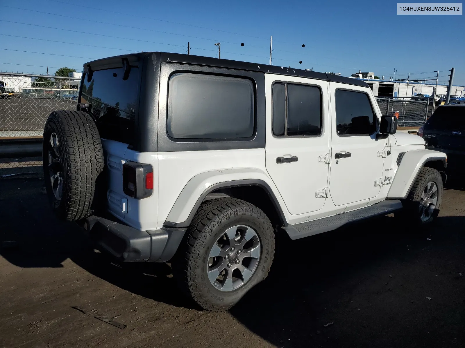 2018 Jeep Wrangler Unlimited Sahara VIN: 1C4HJXEN8JW325412 Lot: 60529784