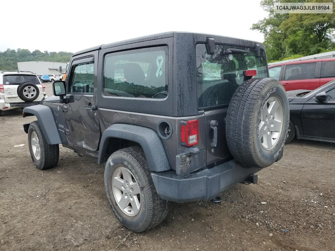 2018 Jeep Wrangler Sport VIN: 1C4AJWAG3JL818984 Lot: 60687574