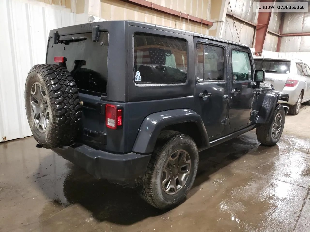 2018 Jeep Wrangler Unlimited Rubicon VIN: 1C4BJWFG7JL858868 Lot: 60710284