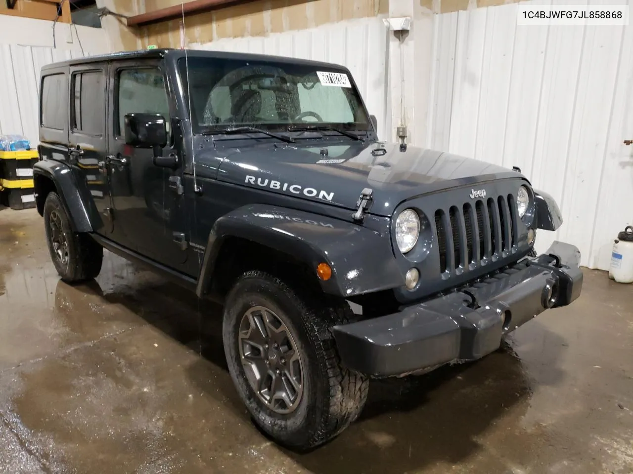 1C4BJWFG7JL858868 2018 Jeep Wrangler Unlimited Rubicon