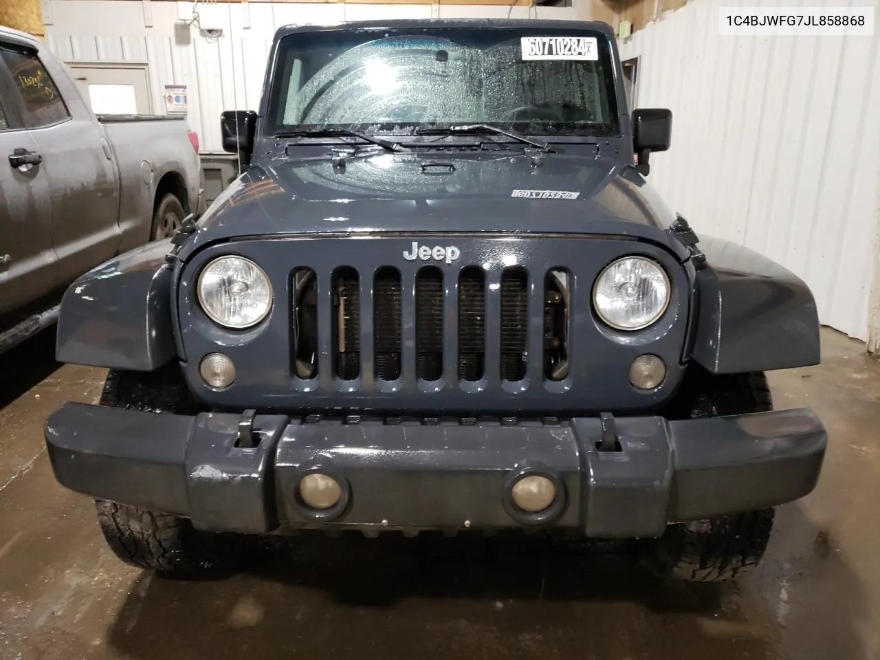 2018 Jeep Wrangler Unlimited Rubicon VIN: 1C4BJWFG7JL858868 Lot: 60710284