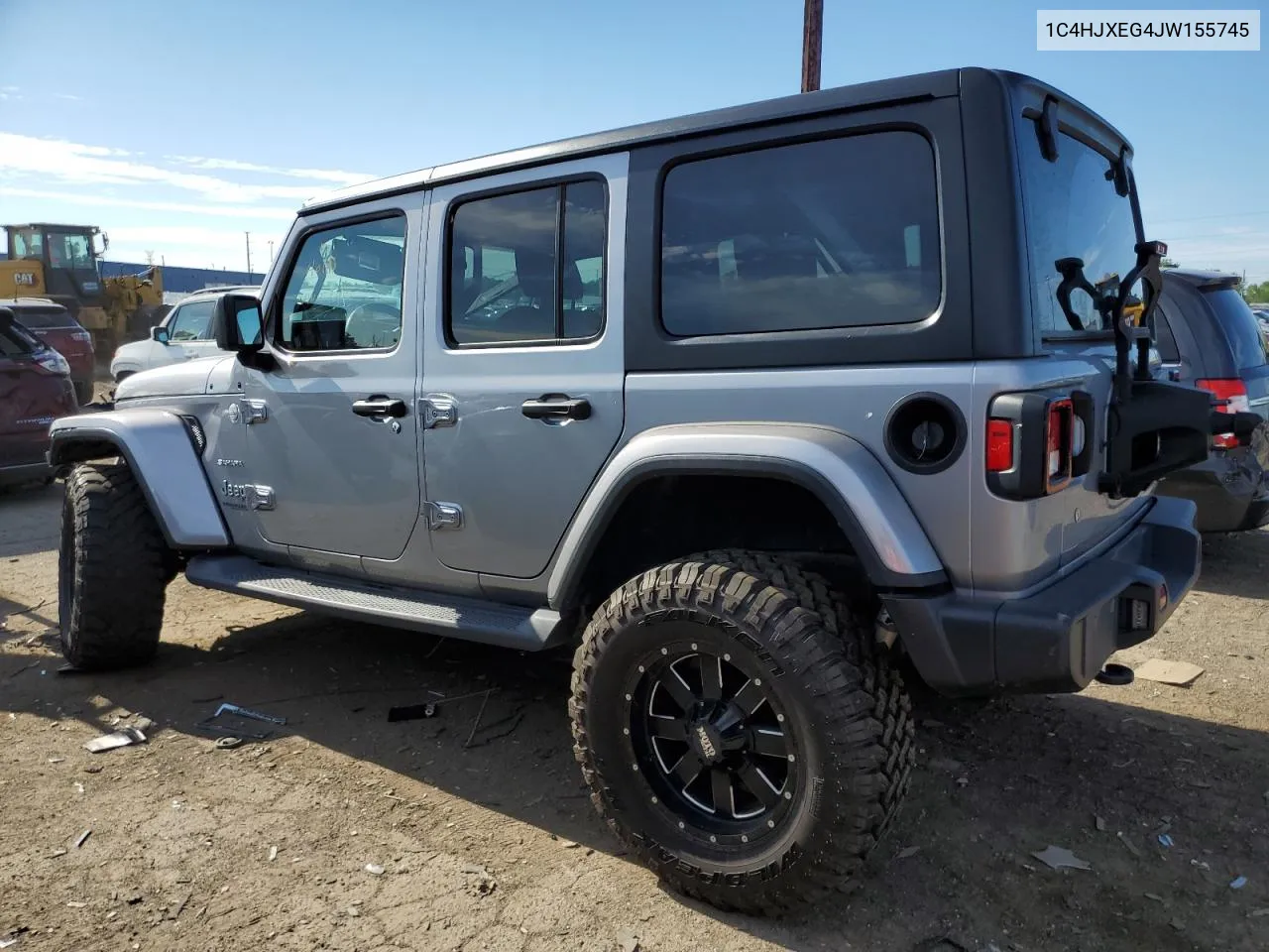 1C4HJXEG4JW155745 2018 Jeep Wrangler Unlimited Sahara