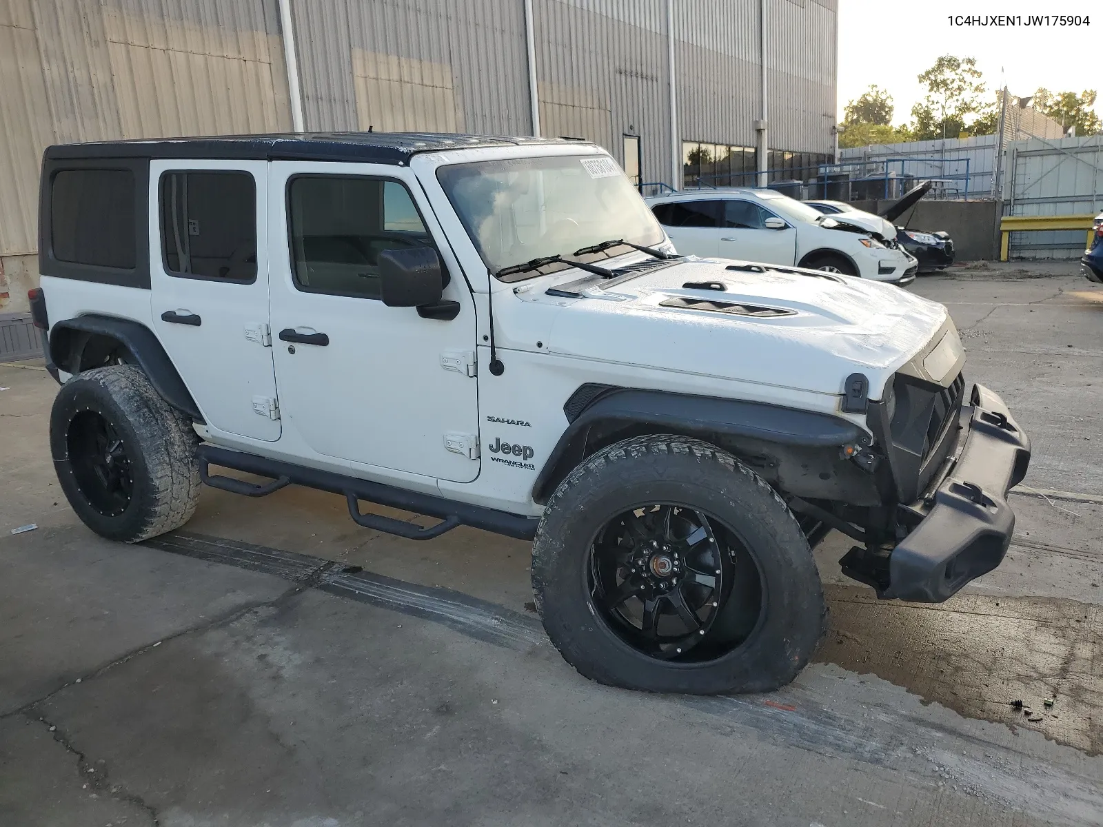 2018 Jeep Wrangler Unlimited Sahara VIN: 1C4HJXEN1JW175904 Lot: 60768104