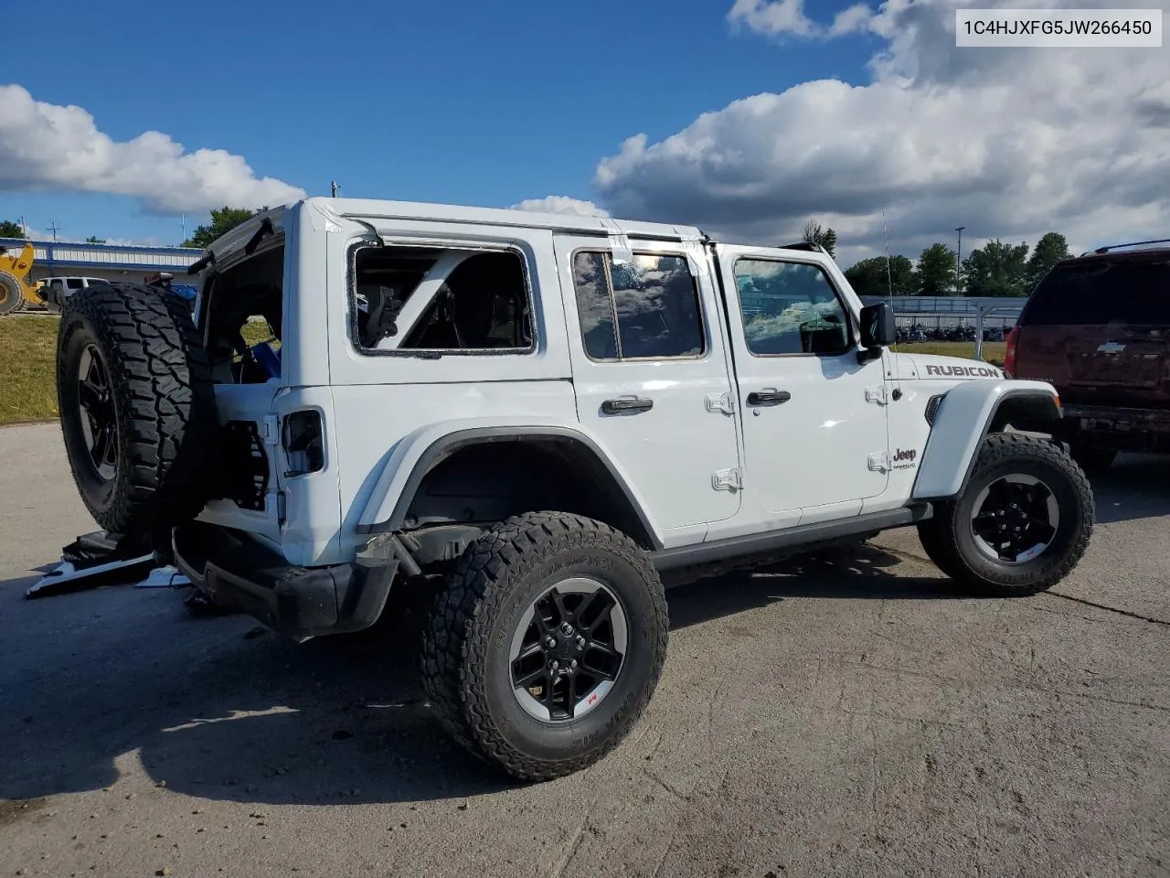 2018 Jeep Wrangler Unlimited Rubicon VIN: 1C4HJXFG5JW266450 Lot: 60823204