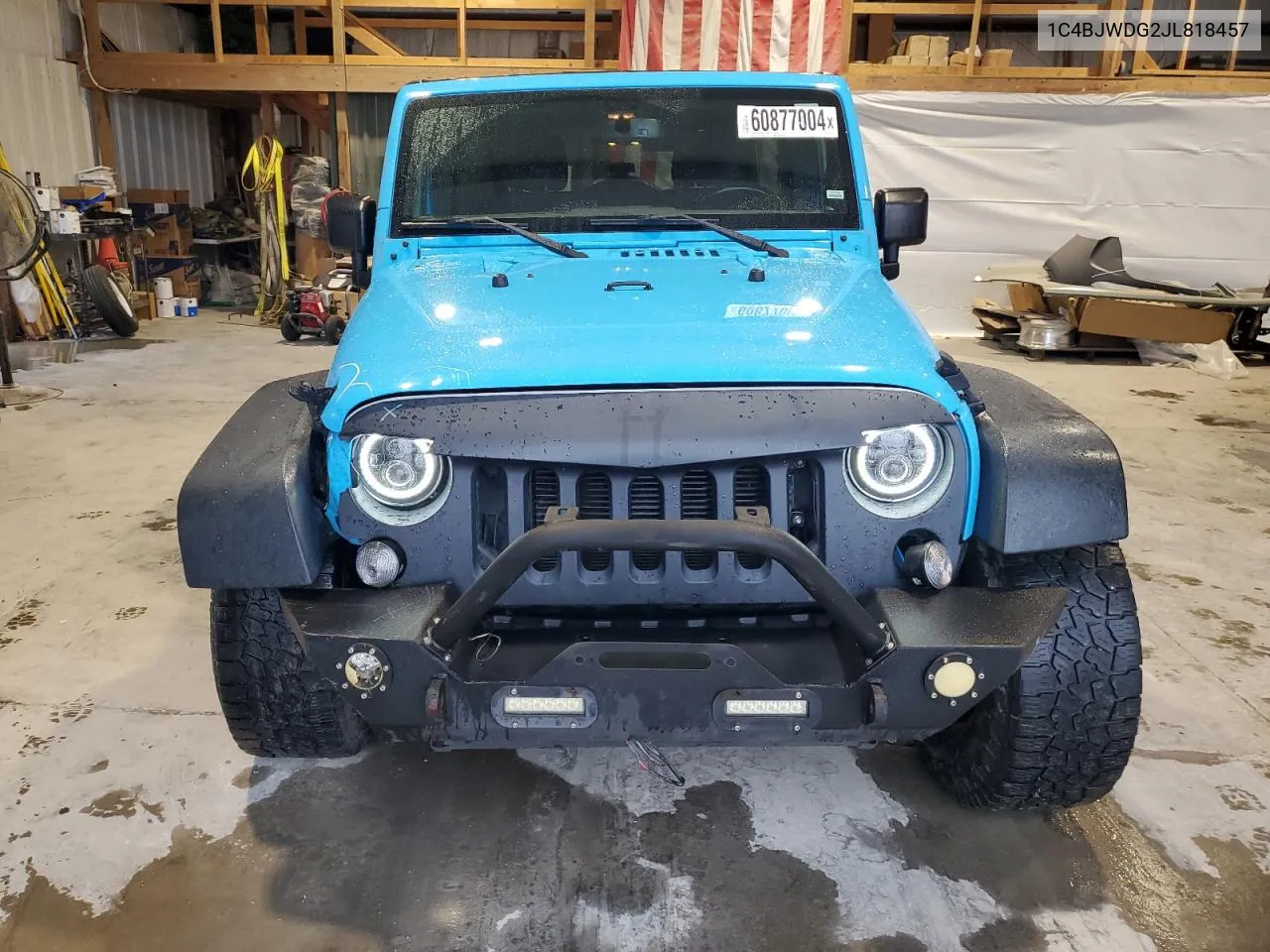 2018 Jeep Wrangler Unlimited Sport VIN: 1C4BJWDG2JL818457 Lot: 60877004