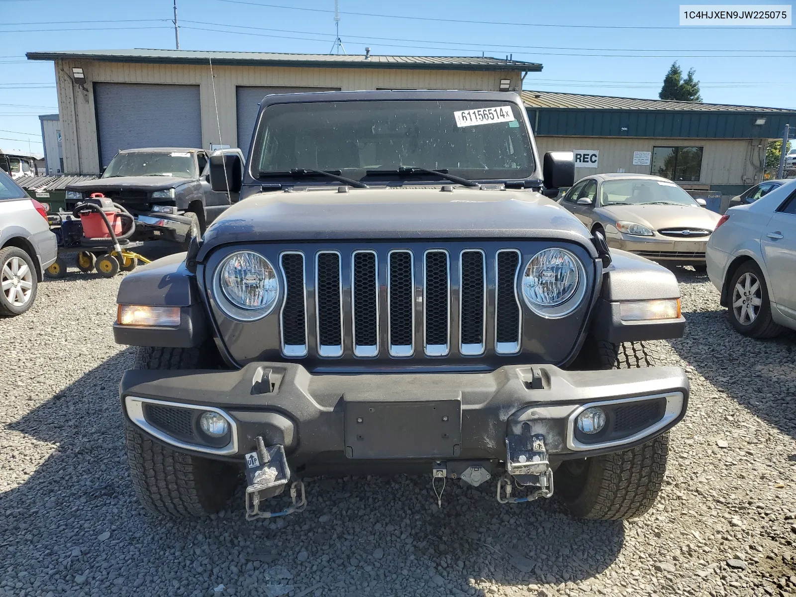 2018 Jeep Wrangler Unlimited Sahara VIN: 1C4HJXEN9JW225075 Lot: 61156514