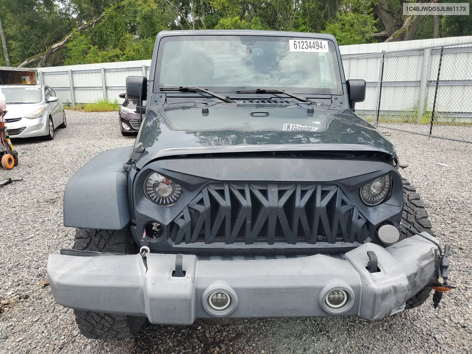 2018 Jeep Wrangler Unlimited Sport VIN: 1C4BJWDG5JL861173 Lot: 61234494