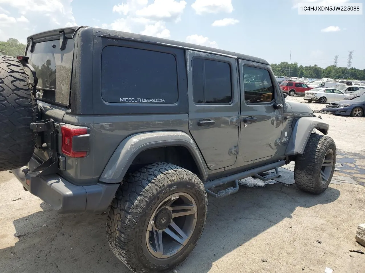 2018 Jeep Wrangler Unlimited Sport VIN: 1C4HJXDN5JW225088 Lot: 61438374