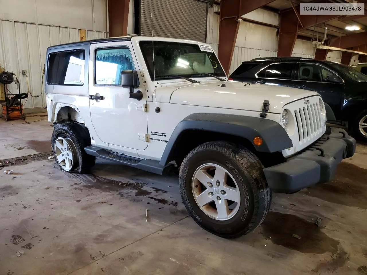 2018 Jeep Wrangler Sport VIN: 1C4AJWAG8JL903478 Lot: 61660684