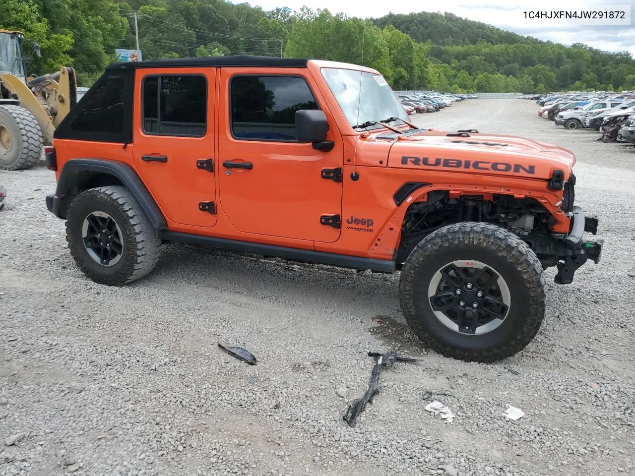 1C4HJXFN4JW291872 2018 Jeep Wrangler Unlimited Rubicon