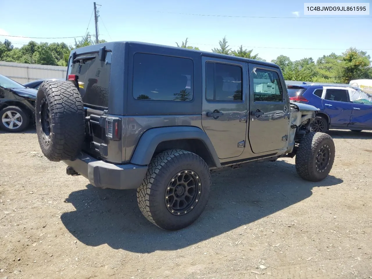 2018 Jeep Wrangler Unlimited Sport VIN: 1C4BJWDG9JL861595 Lot: 62209864