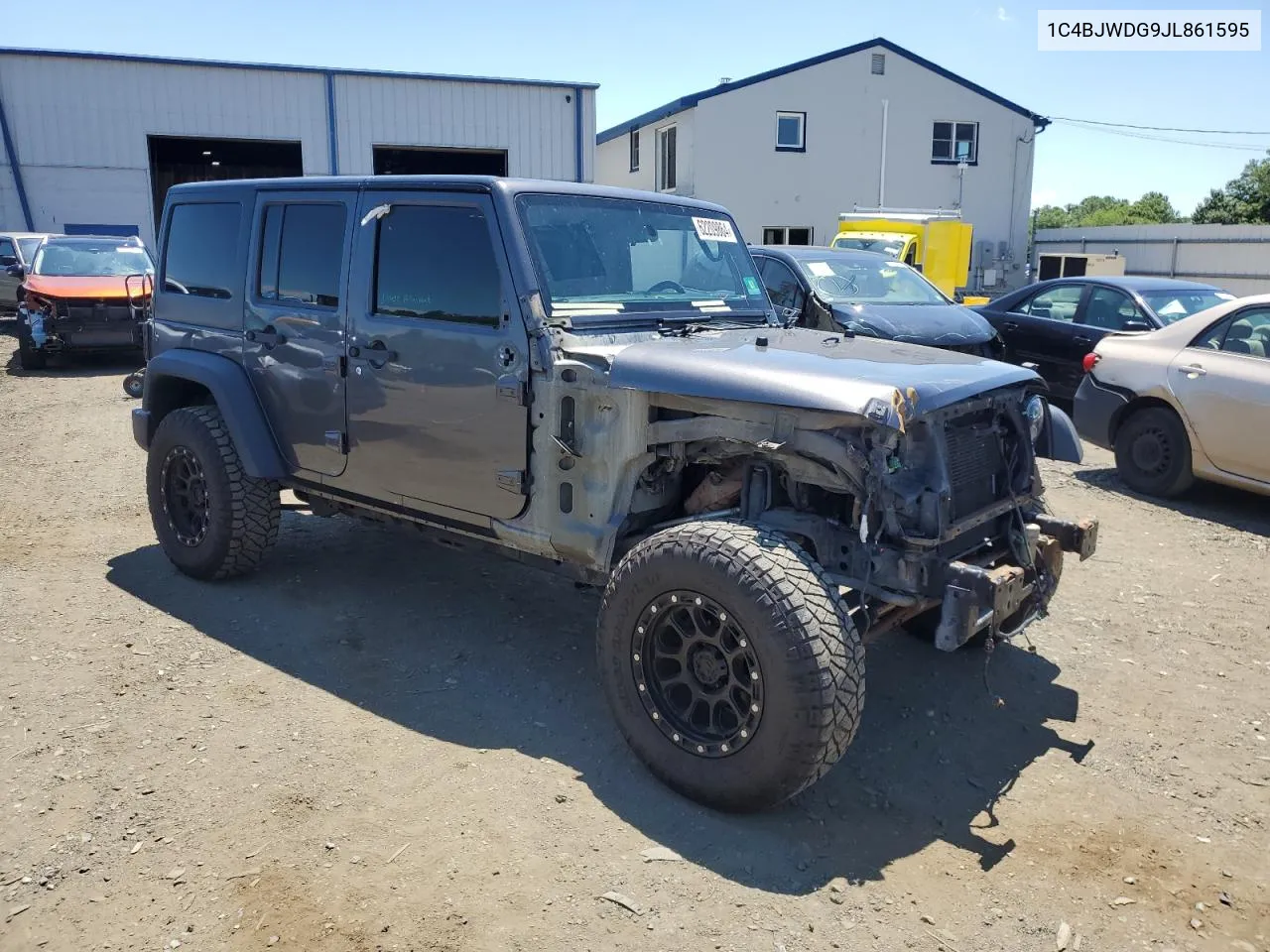 2018 Jeep Wrangler Unlimited Sport VIN: 1C4BJWDG9JL861595 Lot: 62209864