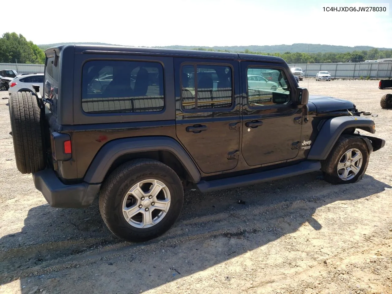 2018 Jeep Wrangler Unlimited Sport VIN: 1C4HJXDG6JW278030 Lot: 62355394