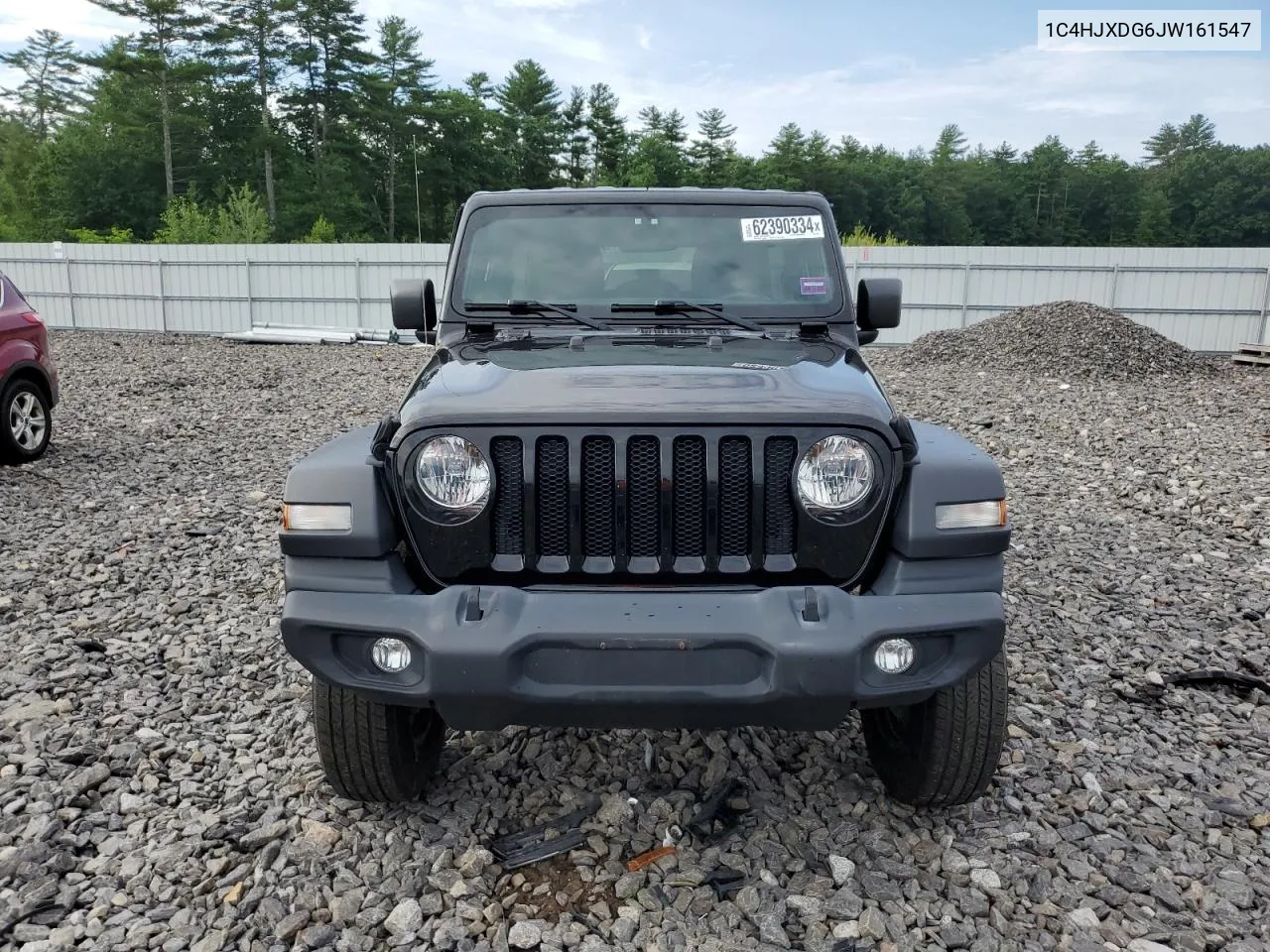 2018 Jeep Wrangler Unlimited Sport VIN: 1C4HJXDG6JW161547 Lot: 62390334