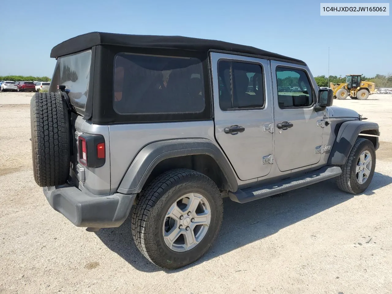 2018 Jeep Wrangler Unlimited Sport VIN: 1C4HJXDG2JW165062 Lot: 62518944