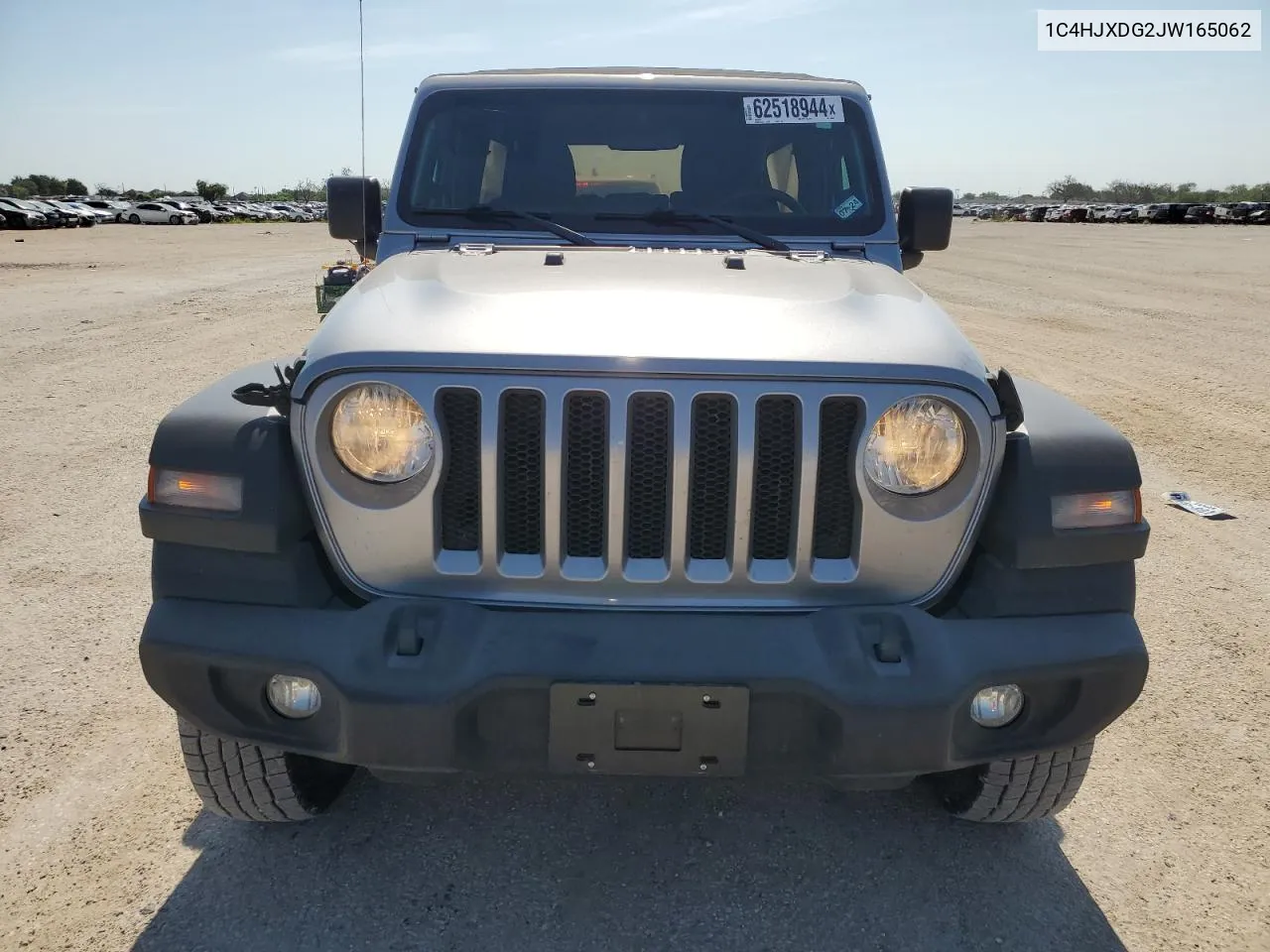 2018 Jeep Wrangler Unlimited Sport VIN: 1C4HJXDG2JW165062 Lot: 62518944