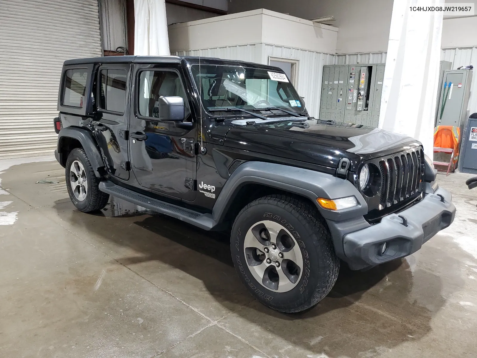 2018 Jeep Wrangler Unlimited Sport VIN: 1C4HJXDG8JW219657 Lot: 62562884