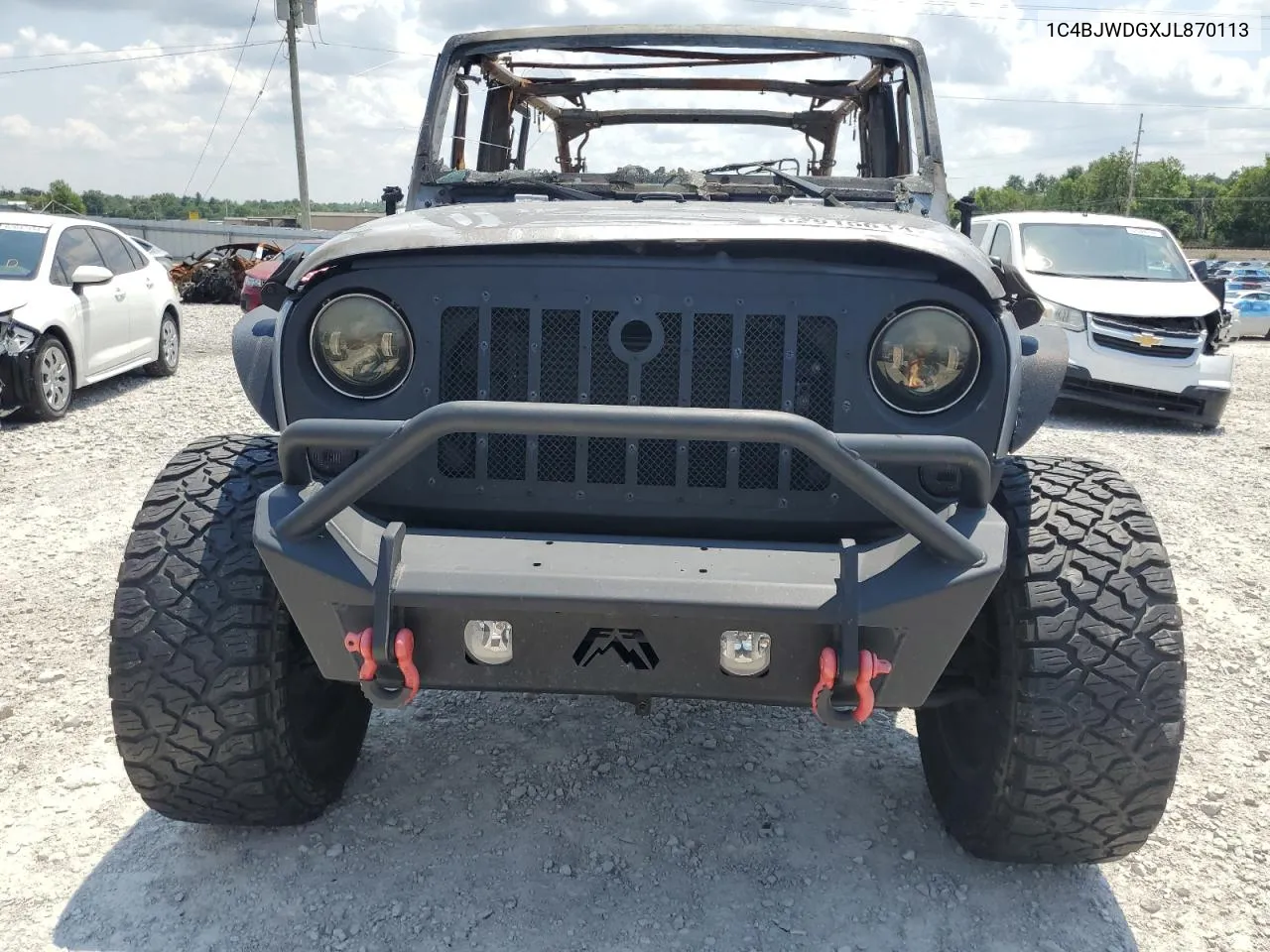 1C4BJWDGXJL870113 2018 Jeep Wrangler Unlimited Sport