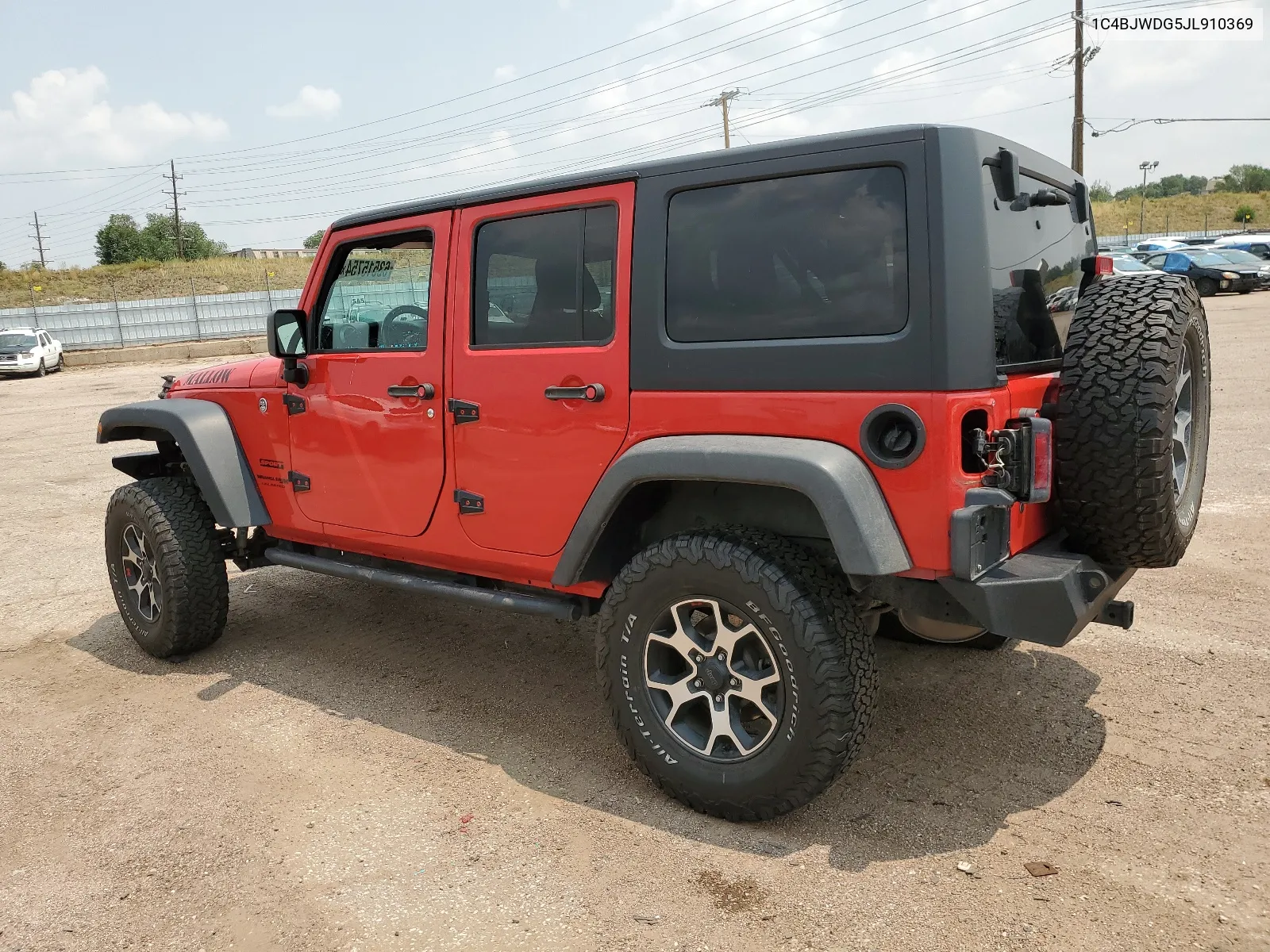 2018 Jeep Wrangler Unlimited Sport VIN: 1C4BJWDG5JL910369 Lot: 63515754