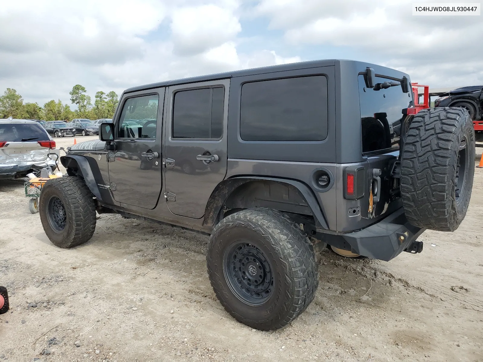 2018 Jeep Wrangler Unlimited Sport VIN: 1C4HJWDG8JL930447 Lot: 63779274