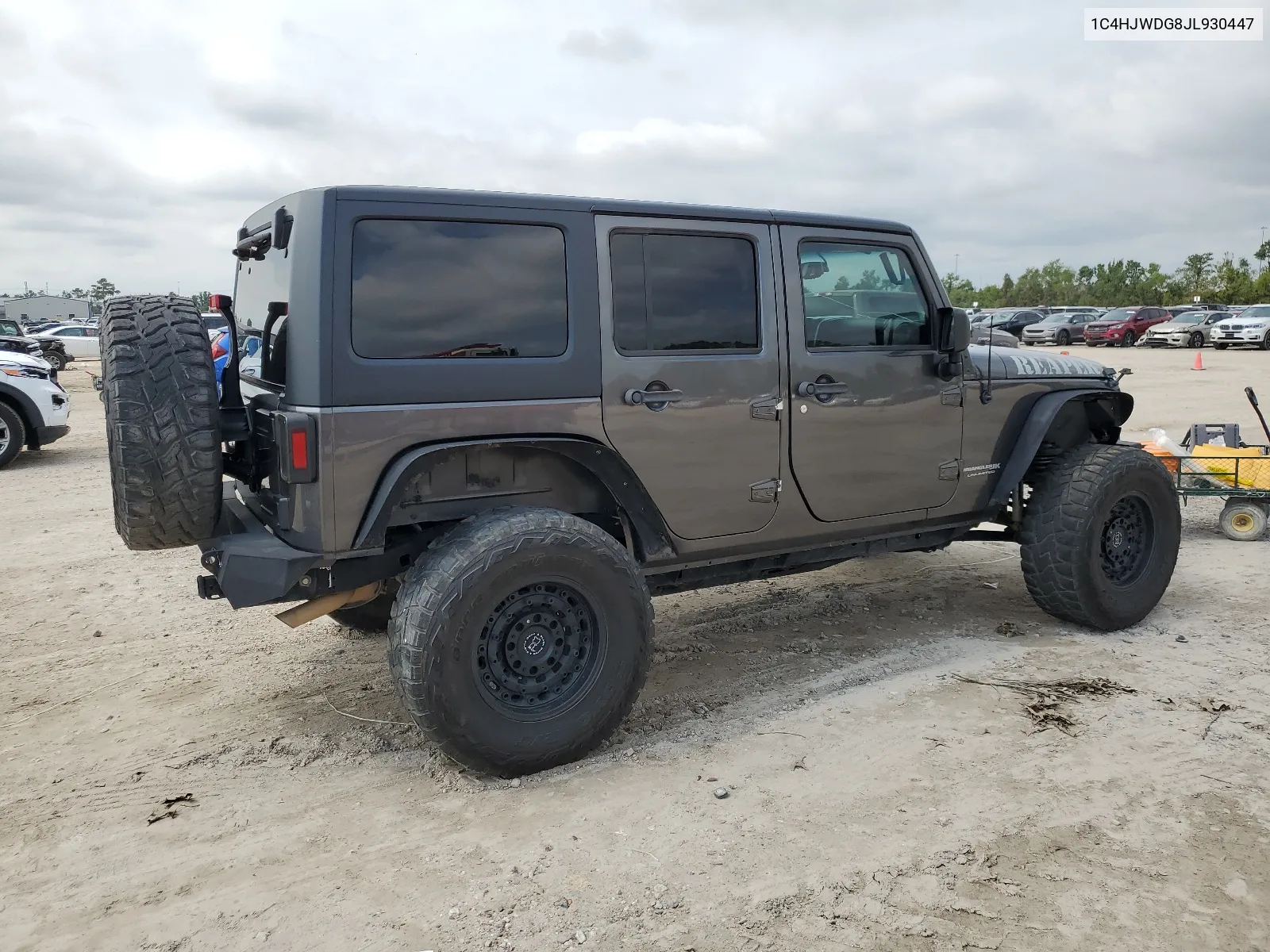 2018 Jeep Wrangler Unlimited Sport VIN: 1C4HJWDG8JL930447 Lot: 63779274