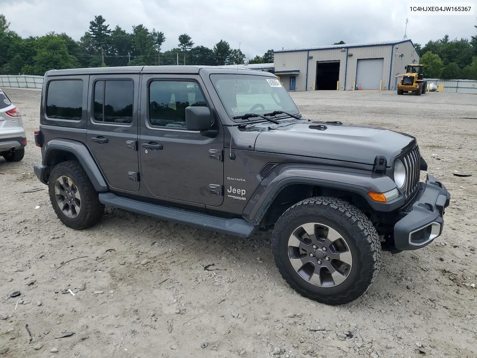 2018 Jeep Wrangler Unlimited Sahara VIN: 1C4HJXEG4JW165367 Lot: 64388654