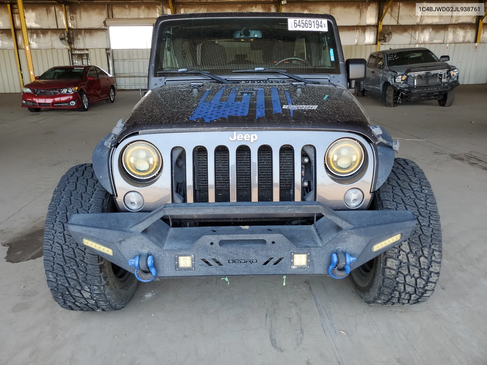 2018 Jeep Wrangler Unlimited Sport VIN: 1C4BJWDG2JL938761 Lot: 64569194