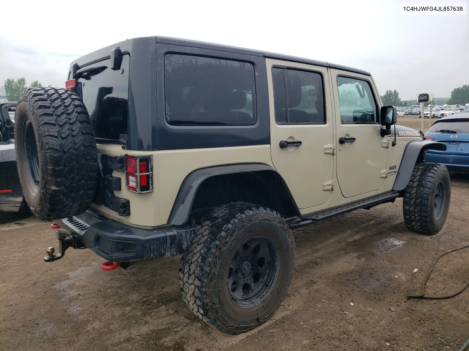 2018 Jeep Wrangler Unlimited Rubicon VIN: 1C4HJWFG4JL857638 Lot: 65228904