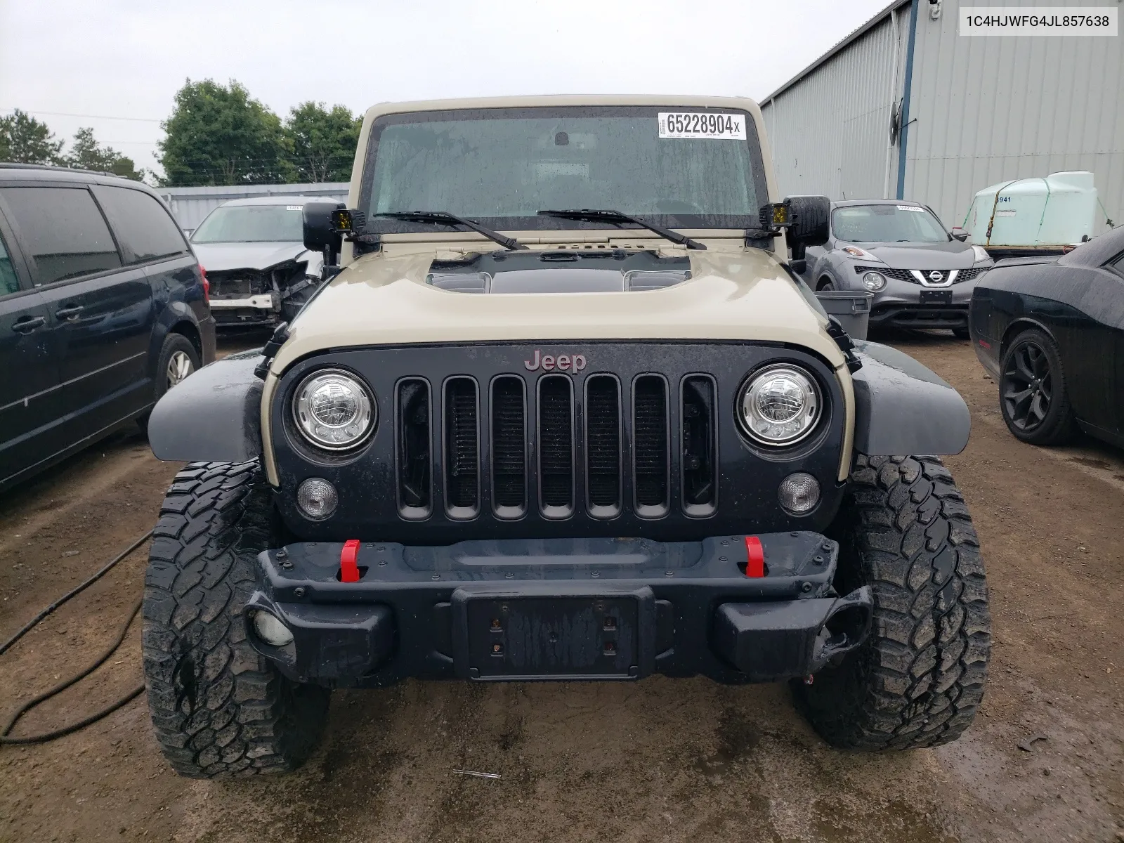 2018 Jeep Wrangler Unlimited Rubicon VIN: 1C4HJWFG4JL857638 Lot: 65228904