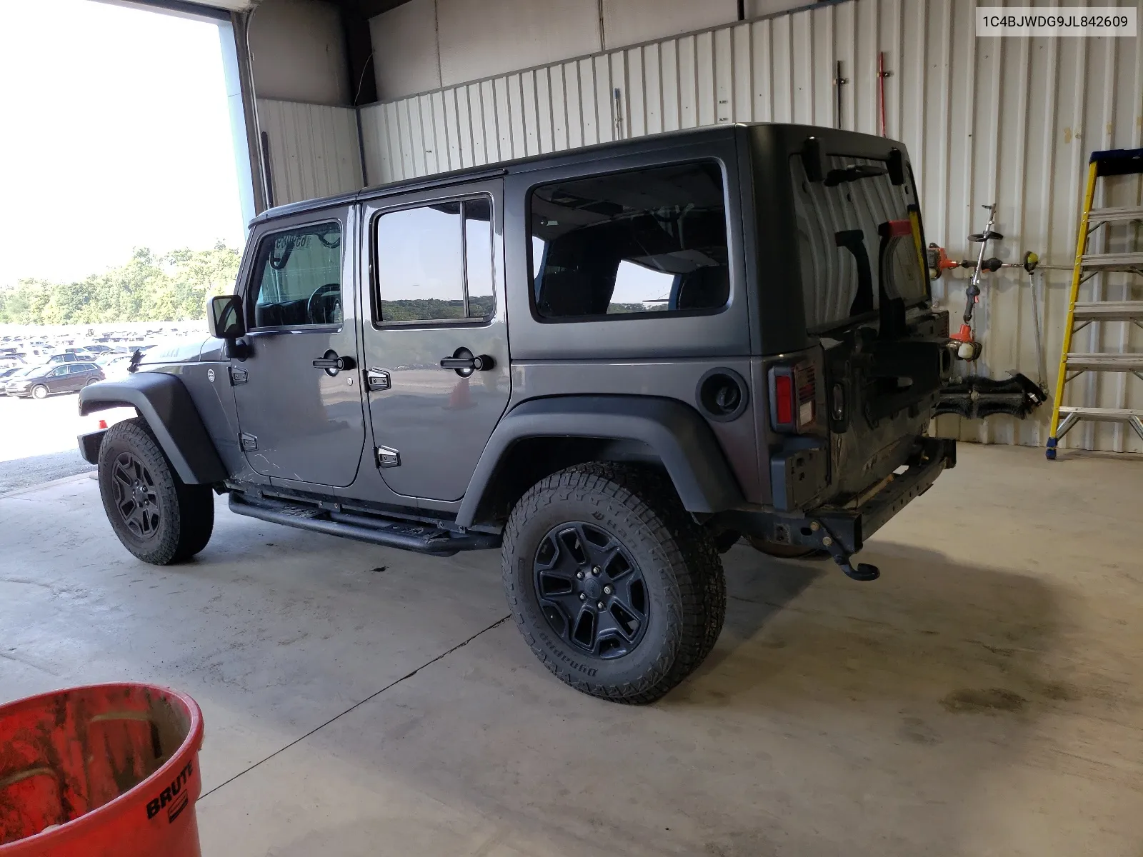 2018 Jeep Wrangler Unlimited Sport VIN: 1C4BJWDG9JL842609 Lot: 65908924