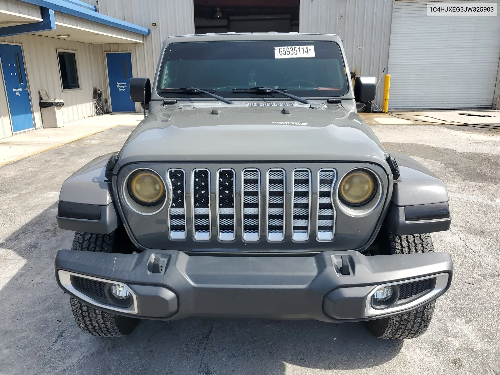 2018 Jeep Wrangler Unlimited Sahara VIN: 1C4HJXEG3JW325903 Lot: 65935114