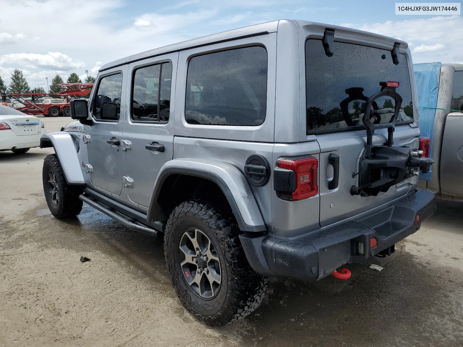 2018 Jeep Wrangler Unlimited Rubicon VIN: 1C4HJXFG3JW174446 Lot: 66506354