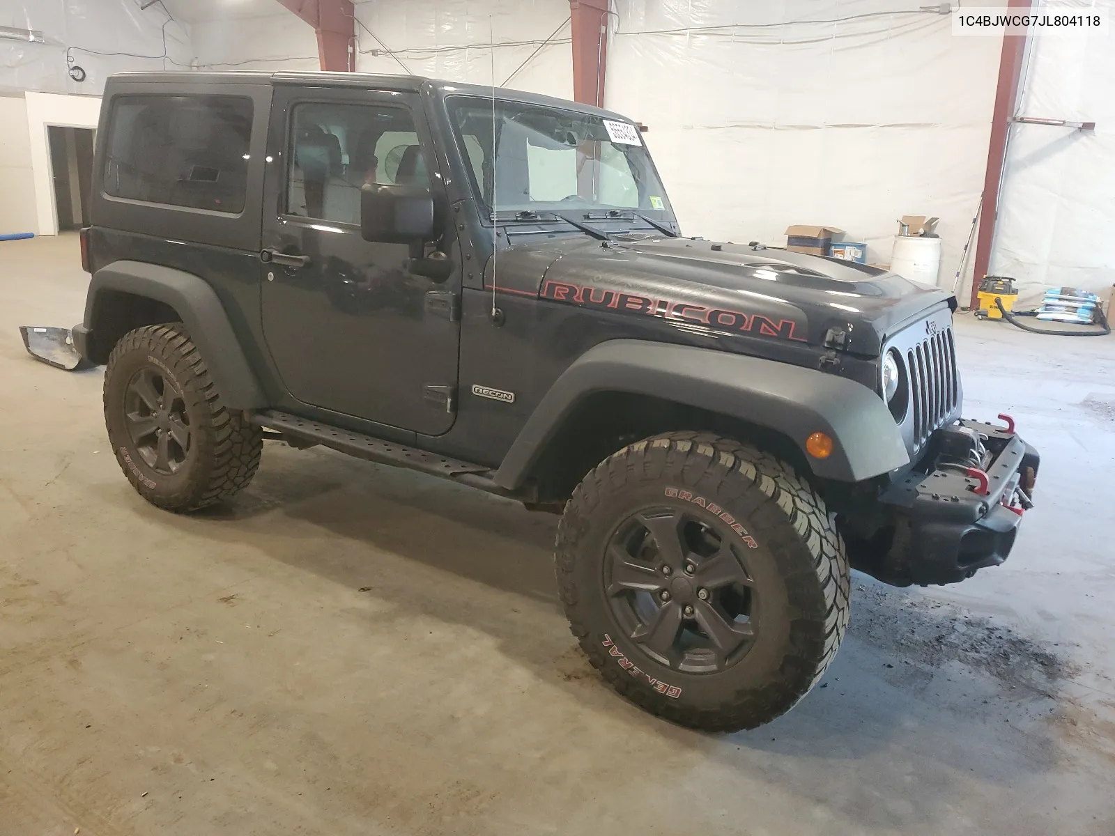 1C4BJWCG7JL804118 2018 Jeep Wrangler Rubicon