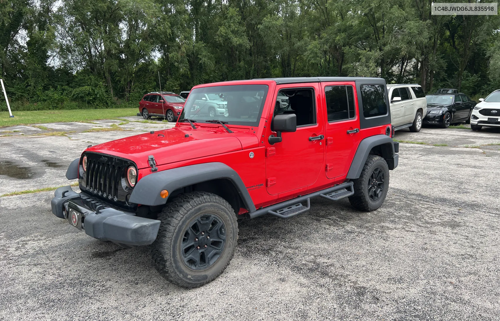 2018 Jeep Wrangler Unlimited Sport VIN: 1C4BJWDG6JL835598 Lot: 66903644