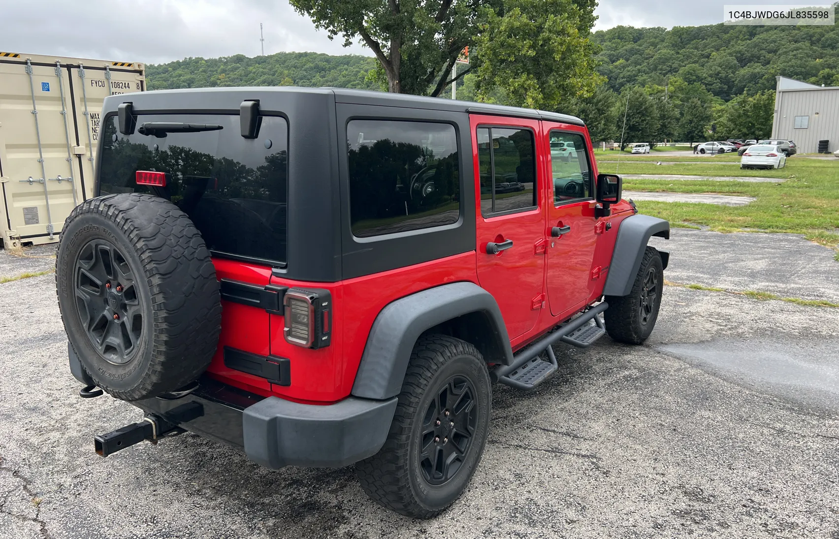 2018 Jeep Wrangler Unlimited Sport VIN: 1C4BJWDG6JL835598 Lot: 66903644