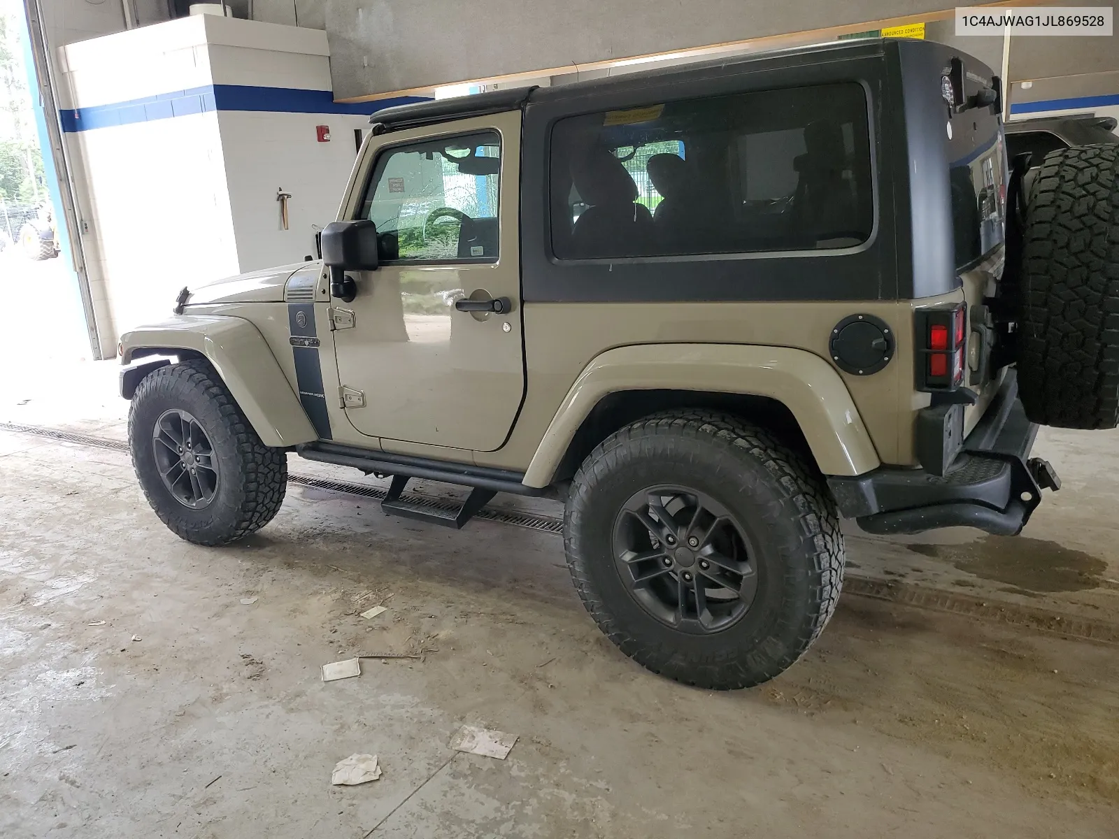 2018 Jeep Wrangler Sport VIN: 1C4AJWAG1JL869528 Lot: 67100594