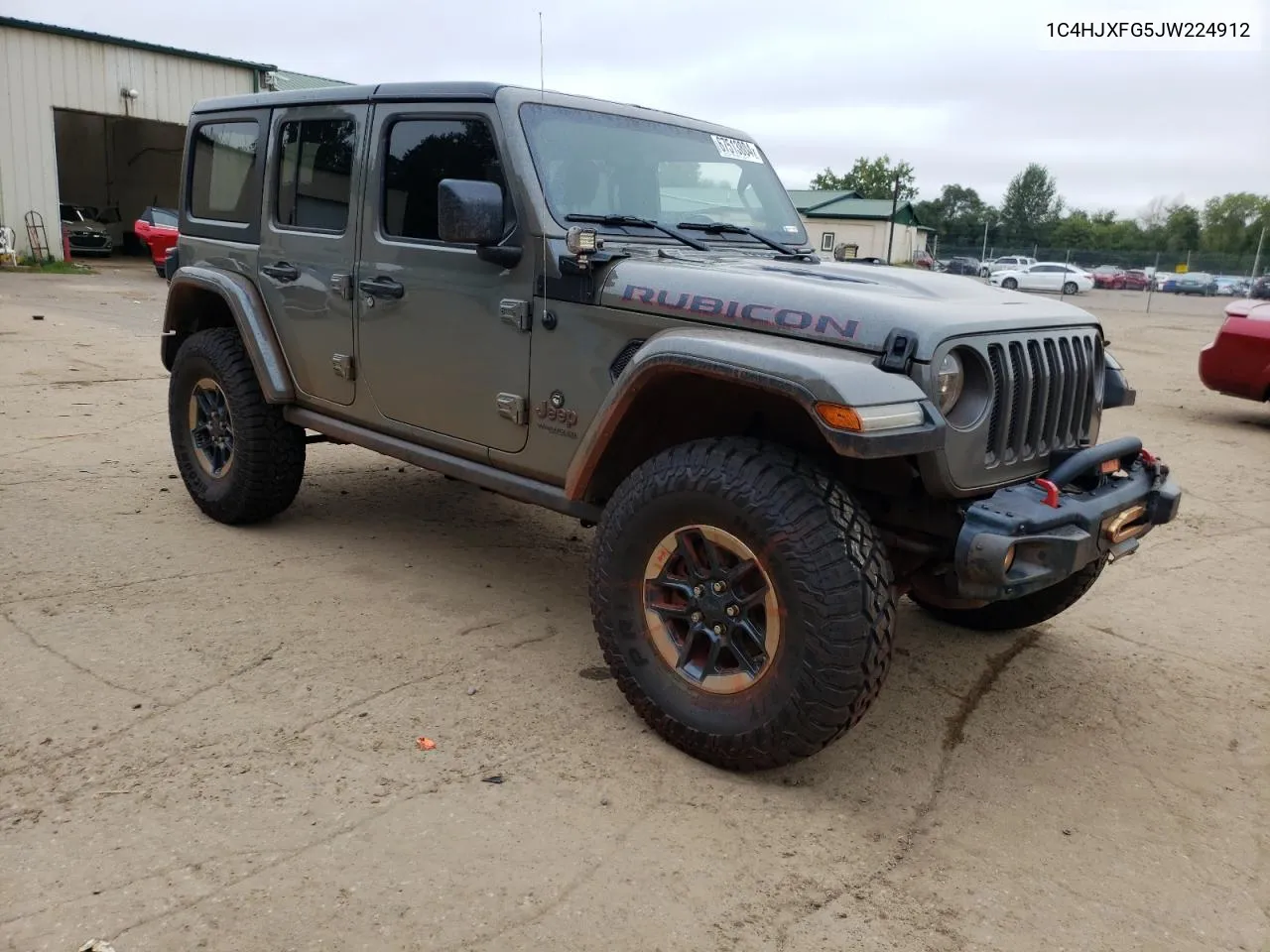 1C4HJXFG5JW224912 2018 Jeep Wrangler Unlimited Rubicon