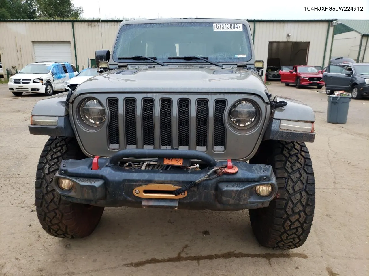 1C4HJXFG5JW224912 2018 Jeep Wrangler Unlimited Rubicon