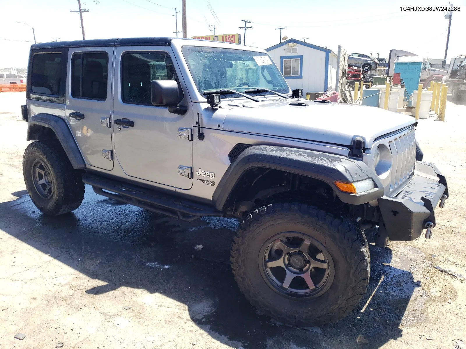 1C4HJXDG8JW242288 2018 Jeep Wrangler Unlimited Sport