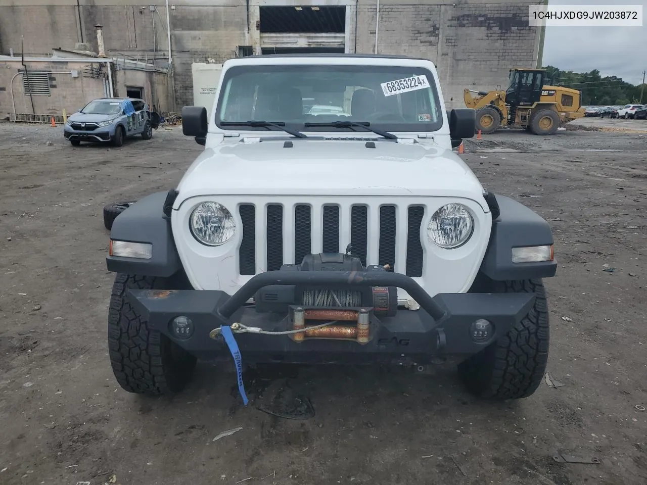 2018 Jeep Wrangler Unlimited Sport VIN: 1C4HJXDG9JW203872 Lot: 68353224