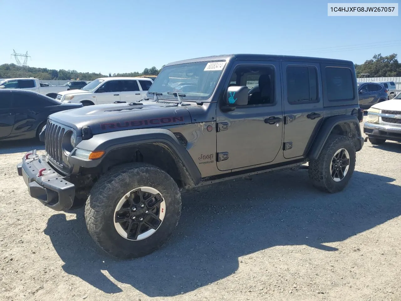 1C4HJXFG8JW267057 2018 Jeep Wrangler Unlimited Rubicon