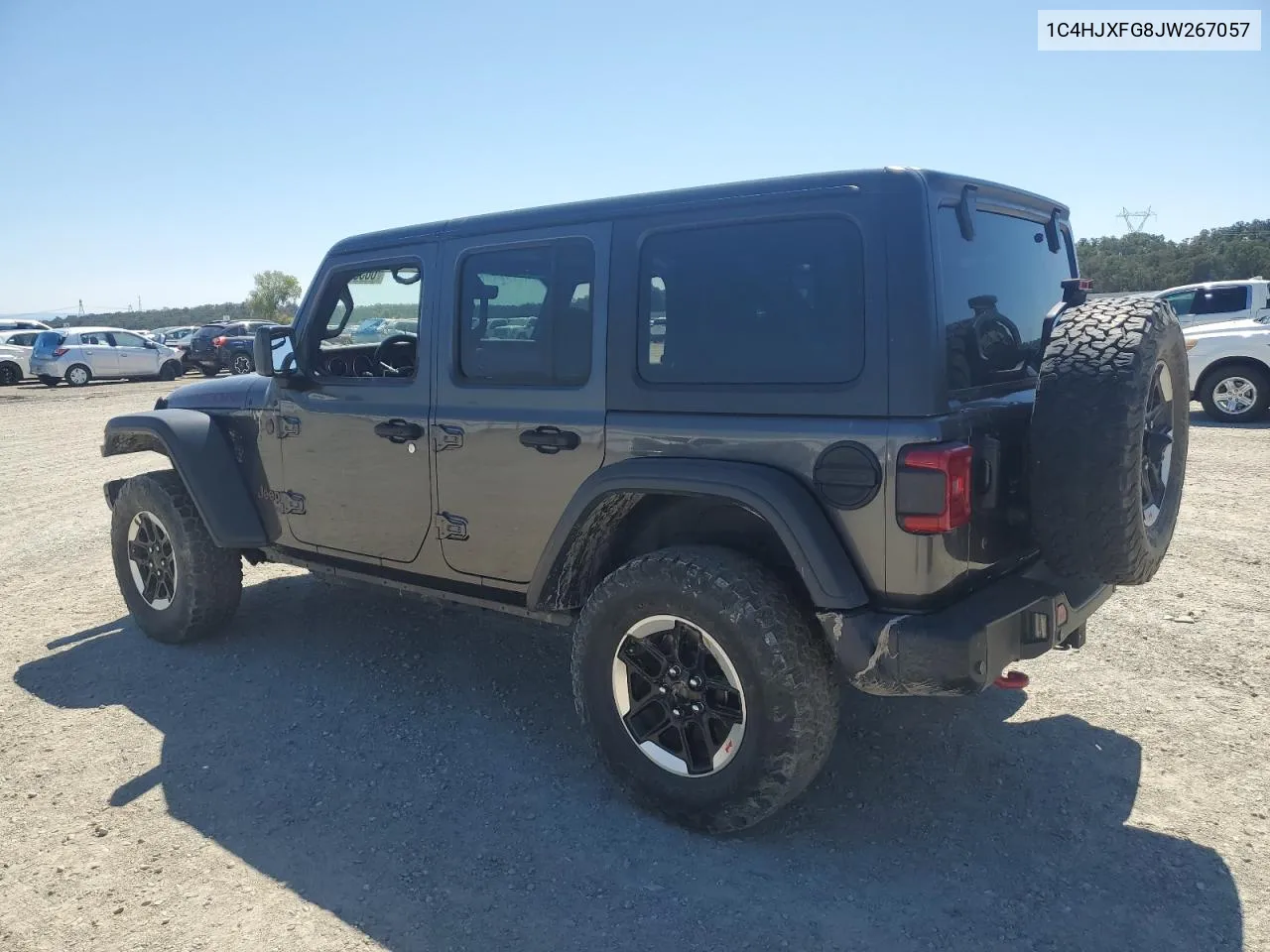 2018 Jeep Wrangler Unlimited Rubicon VIN: 1C4HJXFG8JW267057 Lot: 68383414